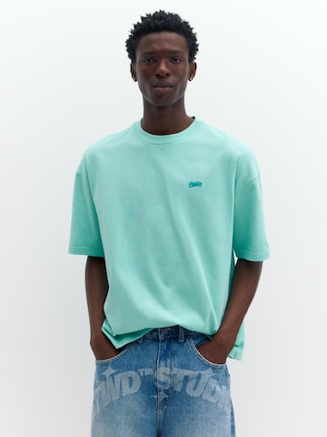 Pull&Bear Bluse in Blau: Vorderseite