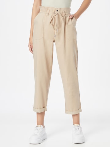 ZABAIONE Tapered Pants 'Donia' in Beige: front