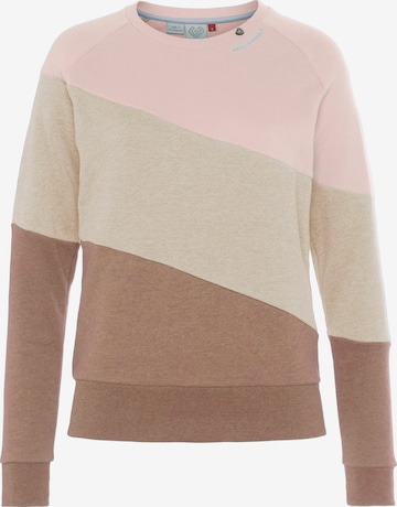 Ragwear Sweatshirt 'Johanka' in Beige: Vorderseite