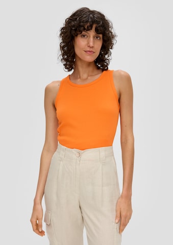 s.Oliver RED LABEL Top in Orange: Vorderseite