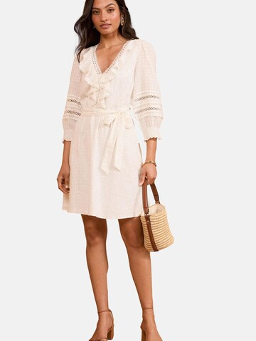 love & roses Dress in White: front