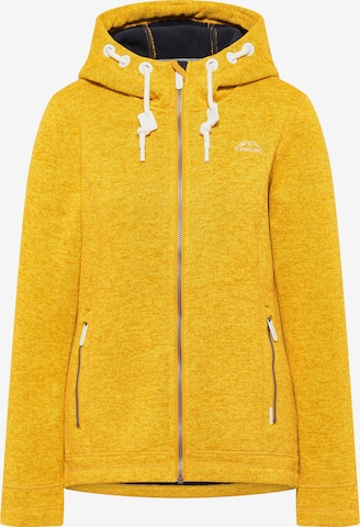 ICEBOUND Fleece Jacket in Yellow: front