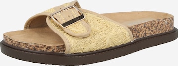 GLAMOROUS Šľapky - Béžová: predná strana