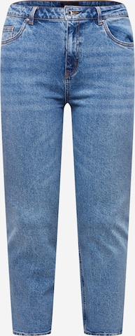 Regular Jeans 'Ellie' de la Vero Moda Curve pe albastru: față