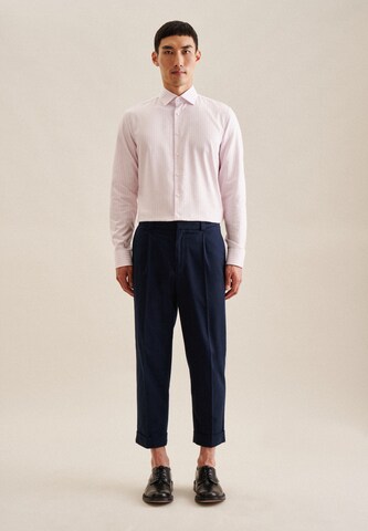 SEIDENSTICKER Slim fit Zakelijk overhemd 'SMART CLASSICS' in Roze
