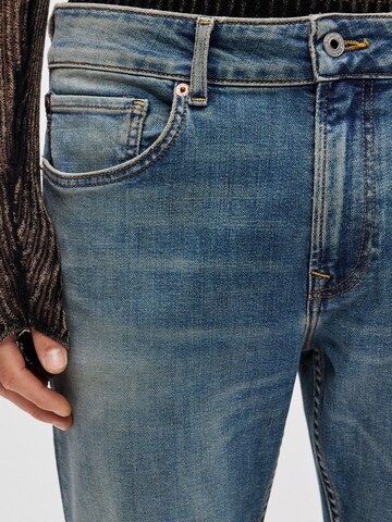 Pepe Jeans Ozke Kavbojke 'STANLEY' | modra barva