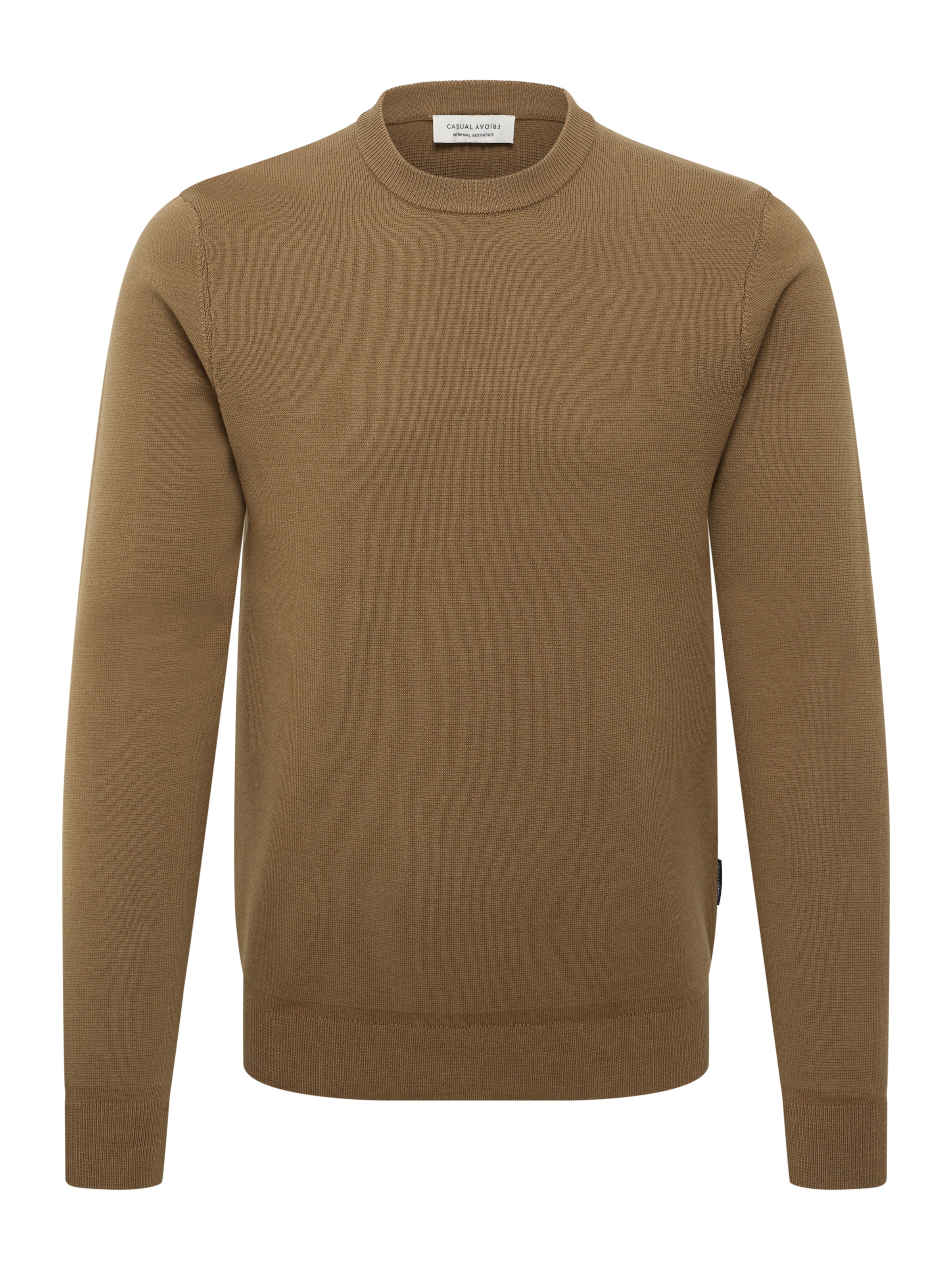 Pull-over 'CFTheo' Casual Friday en marron : devant