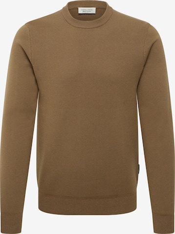 Pull-over 'CFTheo' Casual Friday en marron : devant