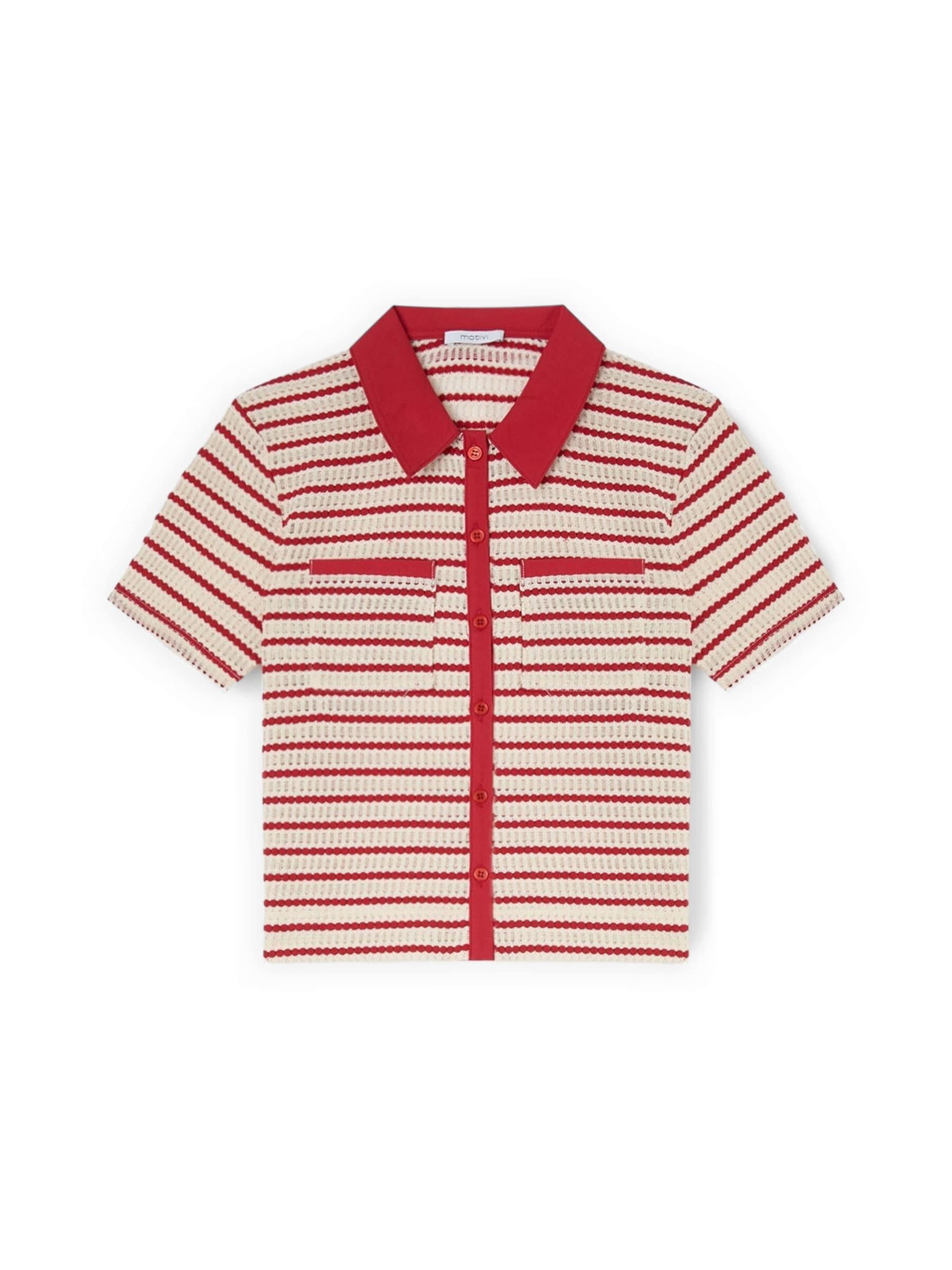 MOTIVI - Cárdigan en rojo: frente