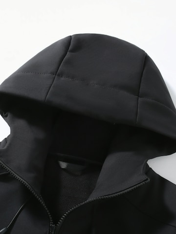 YOUTHUP Winterjacke 'ABNEHMBAR'‌‌‌‌‌‌‌‌ in Schwarz
