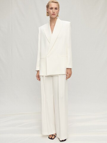 MANGO Blazer 'MISSORI' i hvid