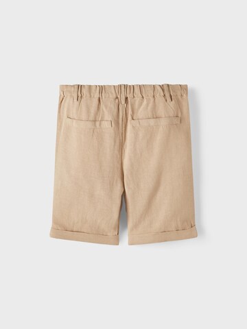 NAME IT Regular Shorts 'Faher' in Beige