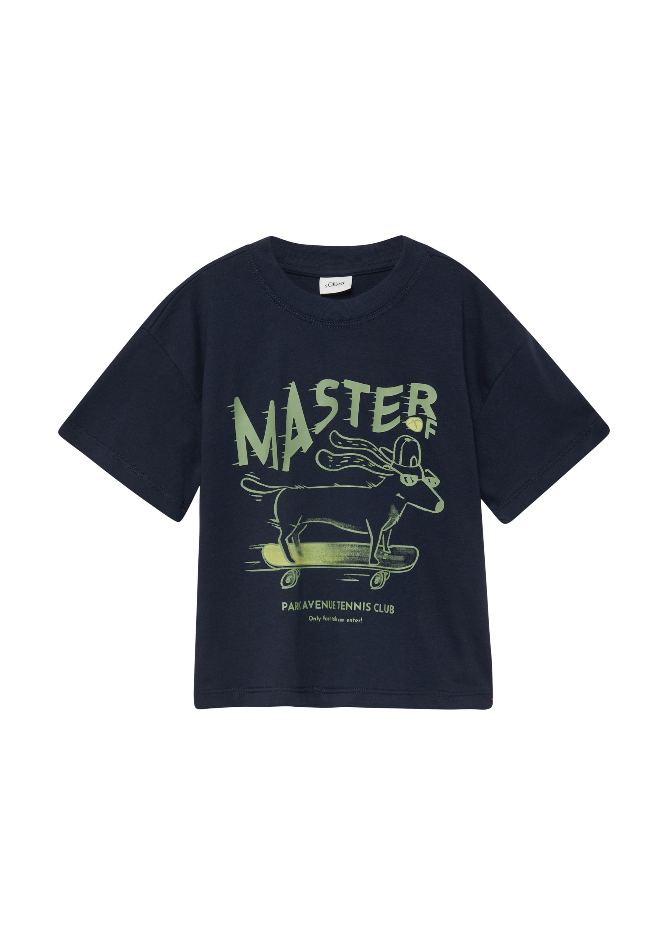 T-Shirt s.Oliver en bleu : devant