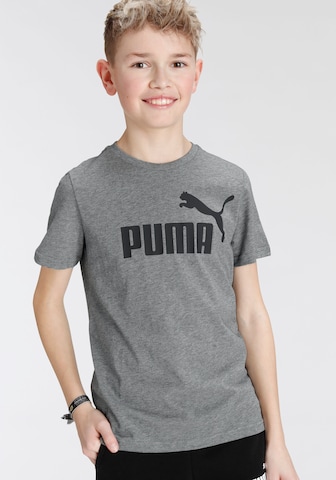 PUMA - Camisola 'Essentials' em cinzento: frente