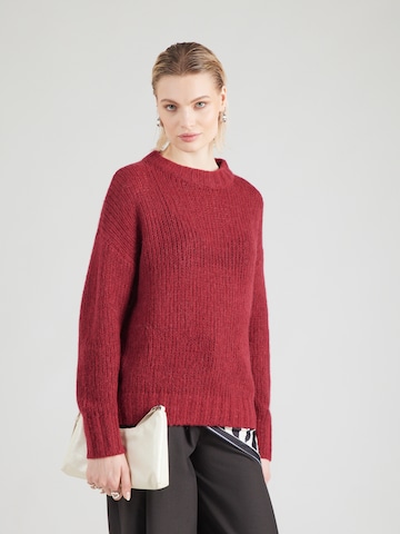 HUGO Pullover 'Sloossy' i rød: forside