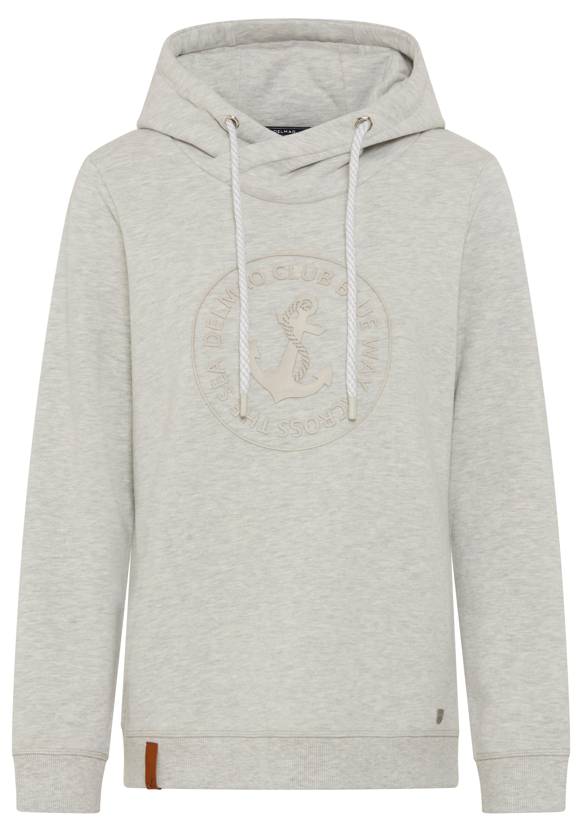 DELMAO Sweatshirt in Grey: front