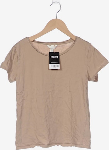 H&M Top & Shirt in XS in Beige: front