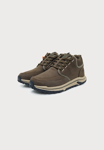 Dockers by Gerli - Botas con cordones en verde