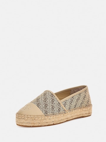 GUESS Espadryle 'Jaleel' w kolorze beżowy