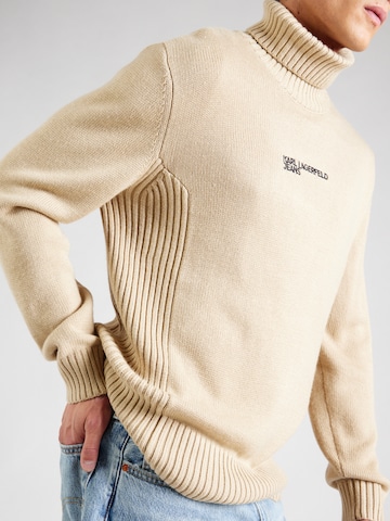Pull-over KARL LAGERFELD JEANS en beige