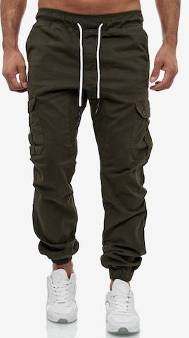 Tazzio Cargohose '16610' in Grün: Vorderseite