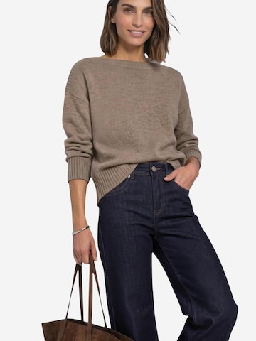 Pullover 'cosy u-boat sweater 304055' di STREET ONE in beige