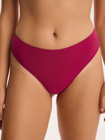 ESOTIQ - Panti 'Brazilian Slip Prive, florale Rückseite, dekorativer Rand' en rosa