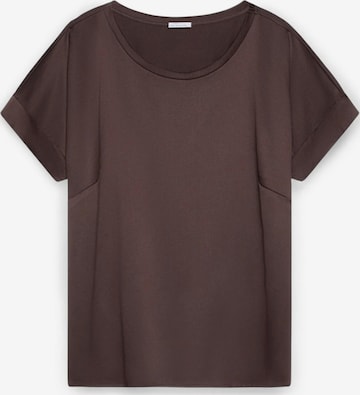 T-shirt Fiorella Rubino en marron : devant