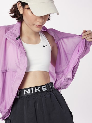 Veste de sport NIKE en rose