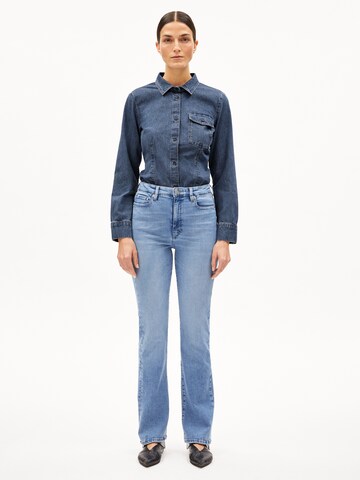 Slimfit Jeans 'Linnaa' di ARMEDANGELS in blu