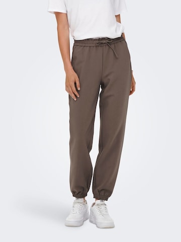 Tapered Pantaloni 'Milian' di ONLY in marrone: frontale