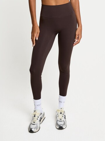 YO-GAYA Leggings 'Legging' in Brown: front