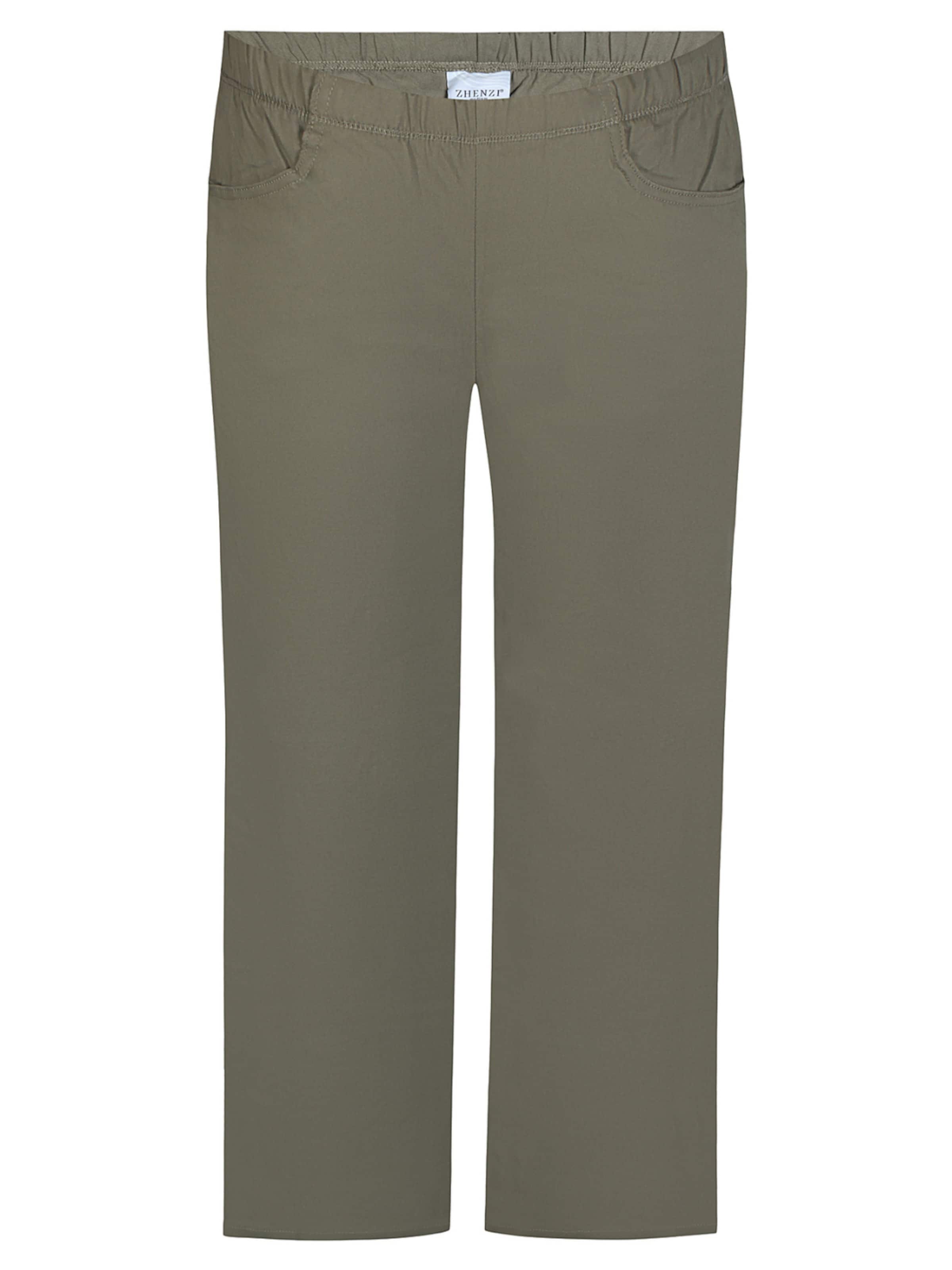 Zhenzi Broek 'Jazzy 65' in Groen: voorkant