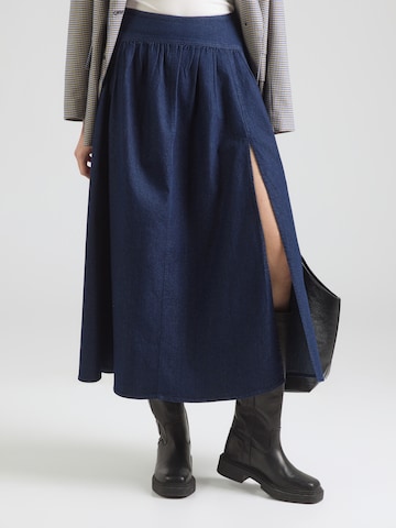 VERO MODA Sukňa 'VMLeah' - Modrá: predná strana