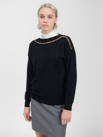 Influencer Pullover i sort