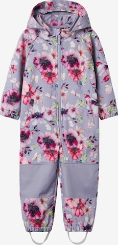 NAME IT Funktionsdräkt 'ALFA08' i lila: framsida