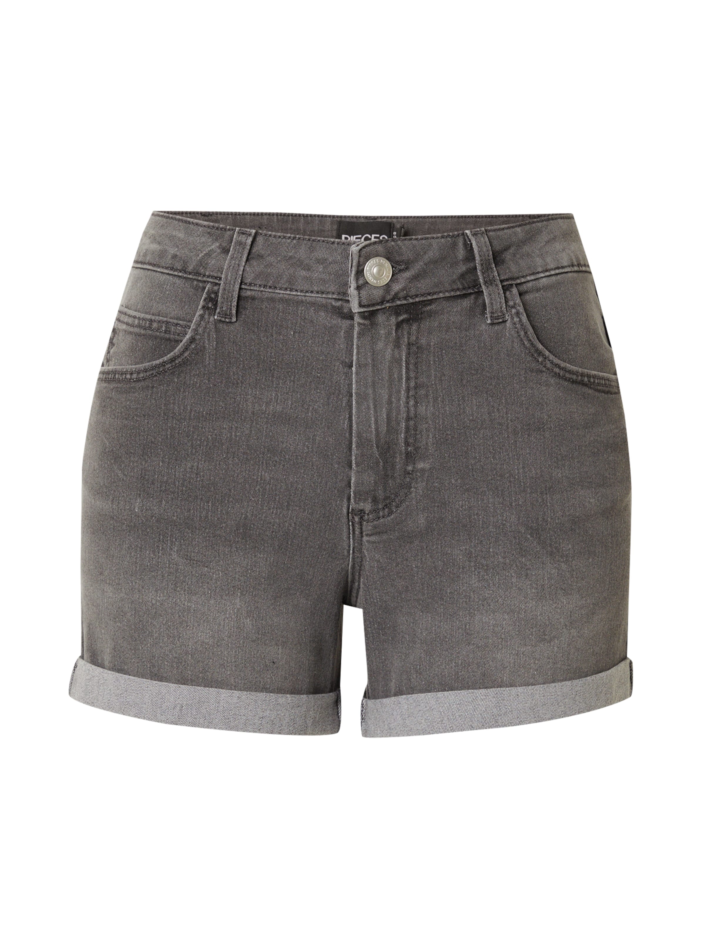 PIECES regular Τζιν 'PCPEGGY' σε γκρι: μπροστά