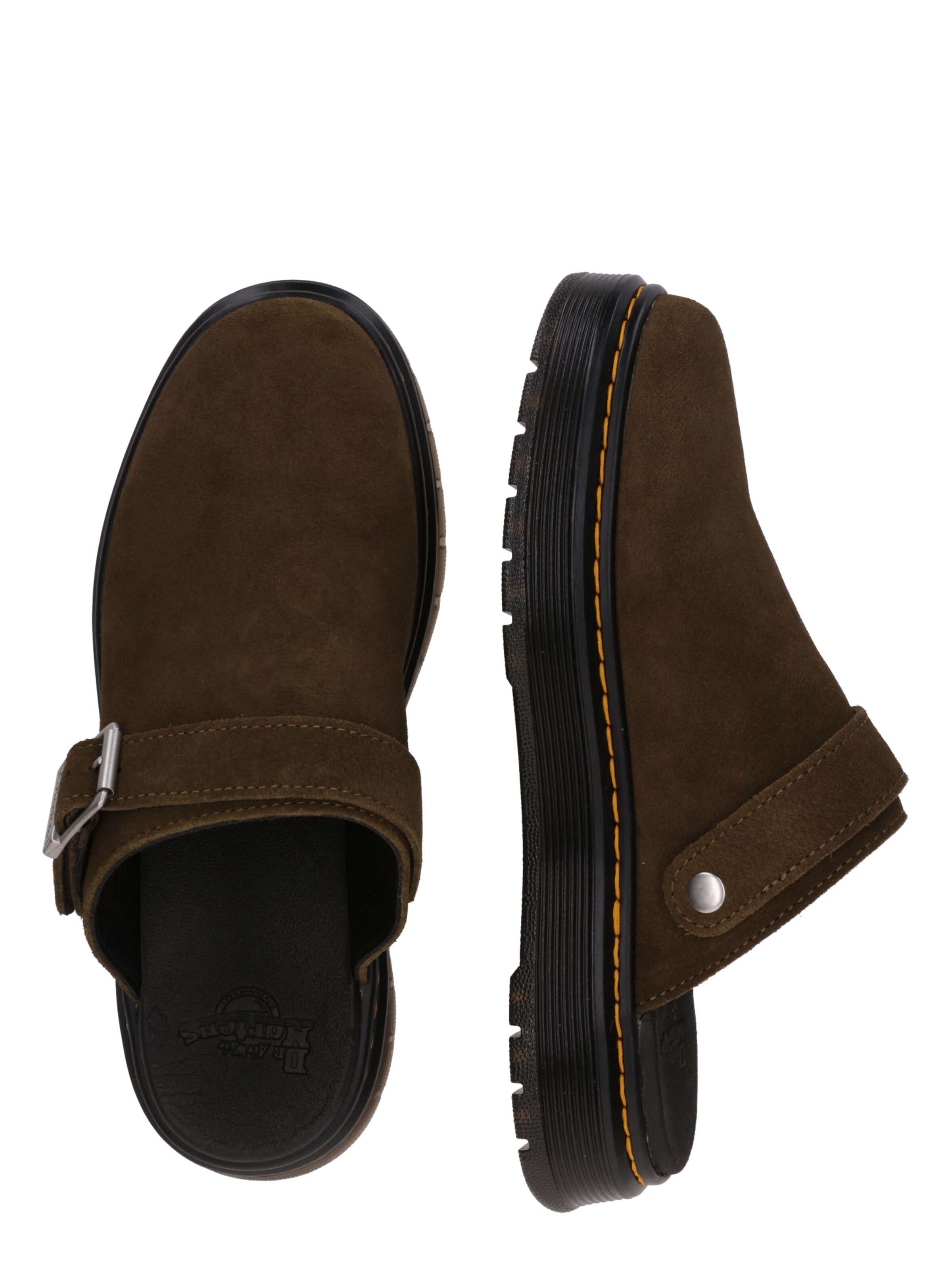 Dr. Martens Чехли 'Brookline' в зелено