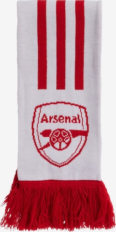 Écharpe de sport 'FC Arsenal' ADIDAS PERFORMANCE en blanc : devant