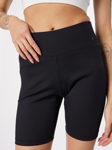 Skinny Pantaloni sportivi di Champion Authentic Athletic Apparel in nero