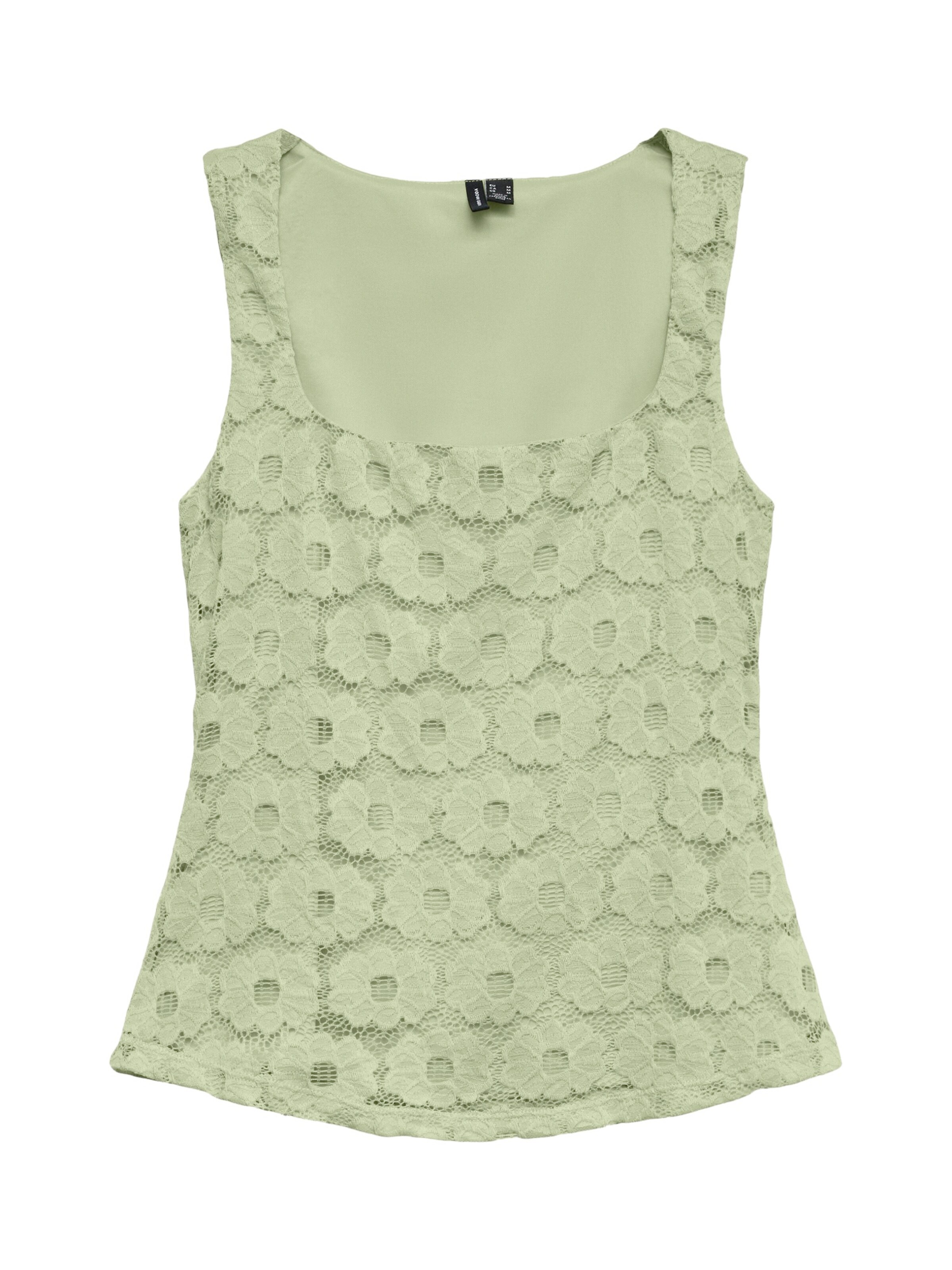 VERO MODA Topp 'VMJANELLE' i grön: framsida