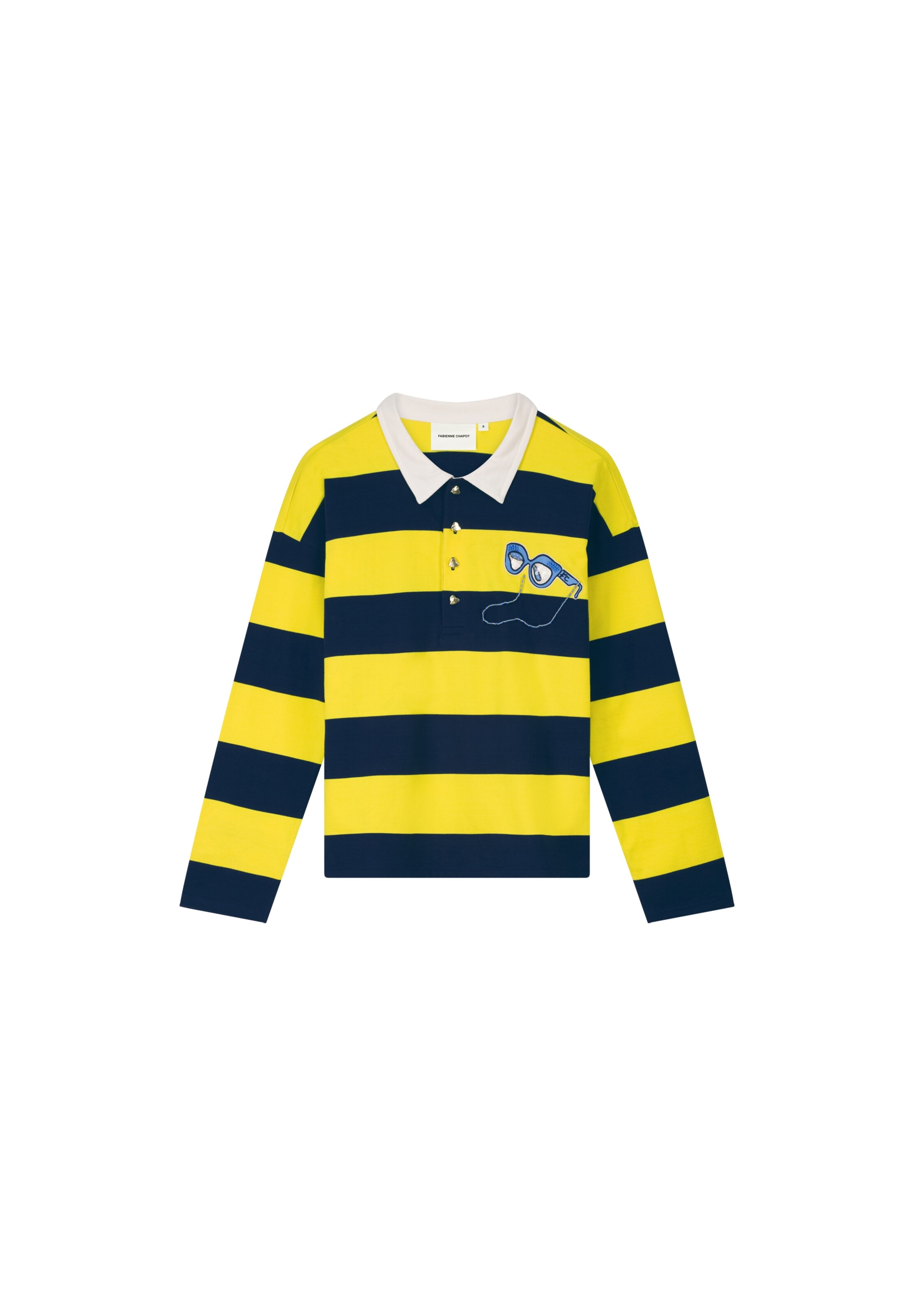 Fabienne Chapot Shirt in Blauw: voorkant