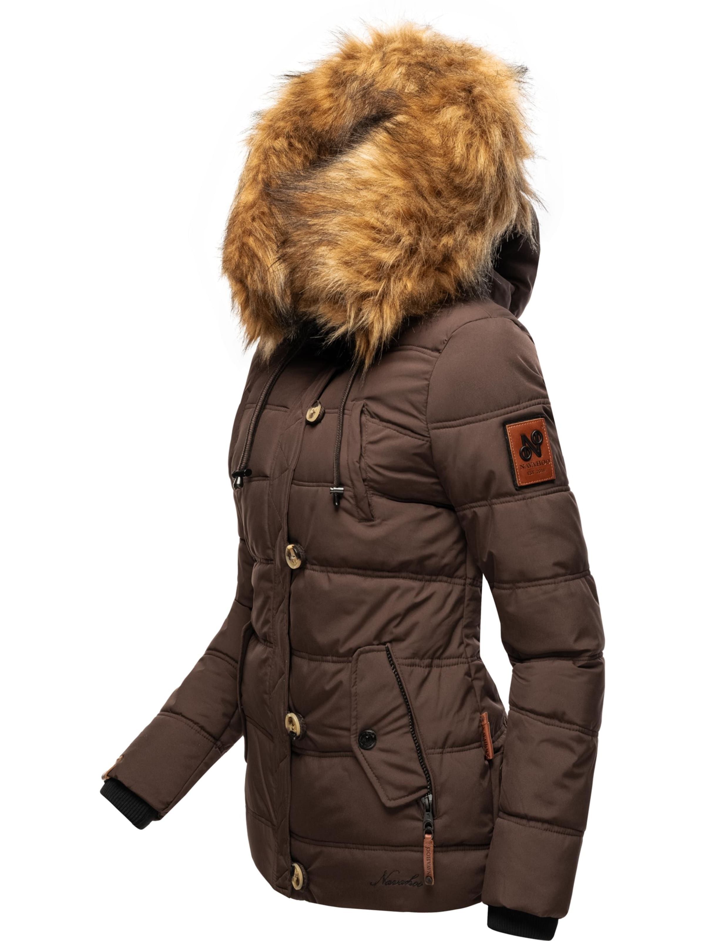 NAVAHOO Зимно яке 'Zoja' в кафяво