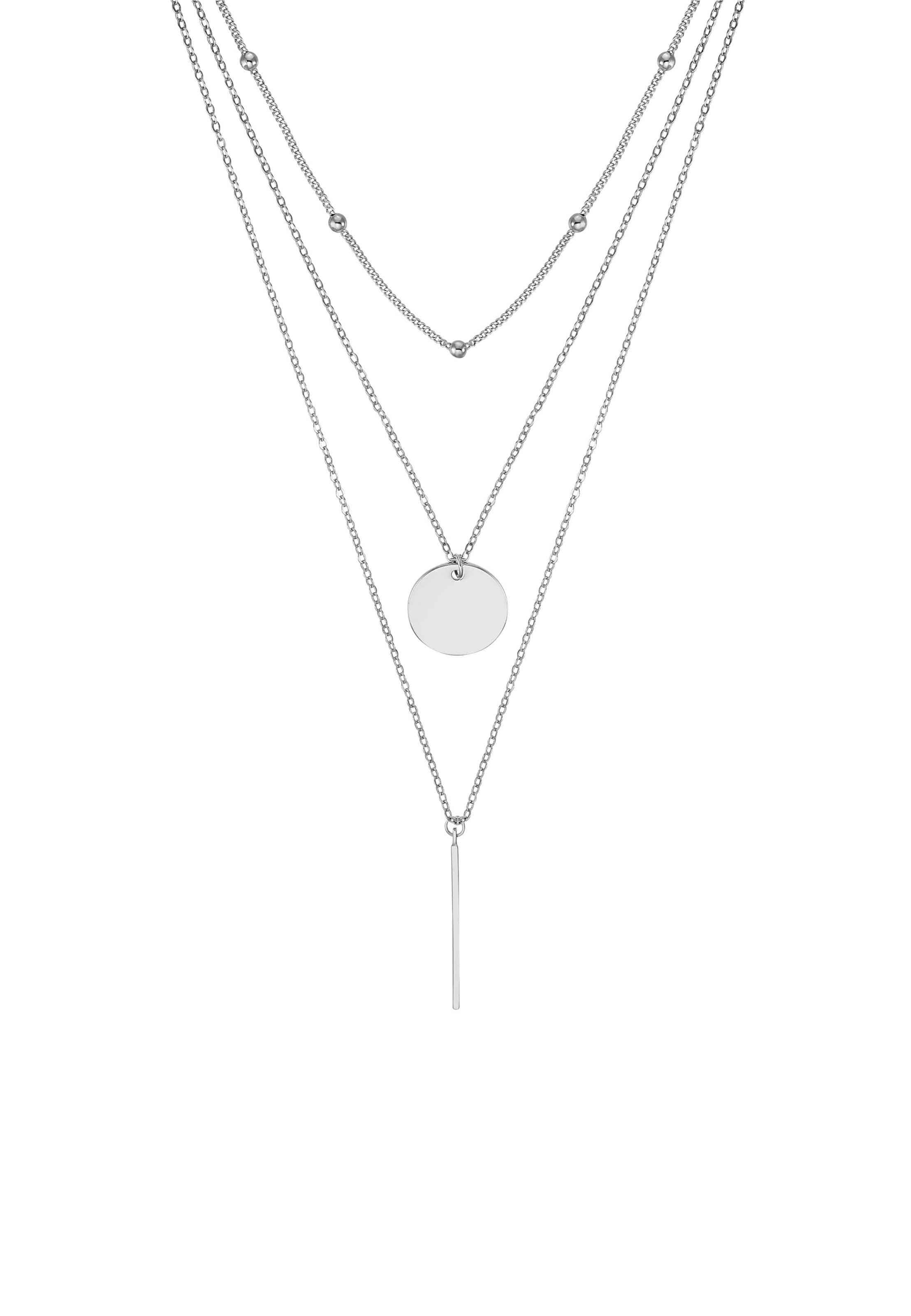 Heideman Kette 'Nuria' in Silber: Vorderseite