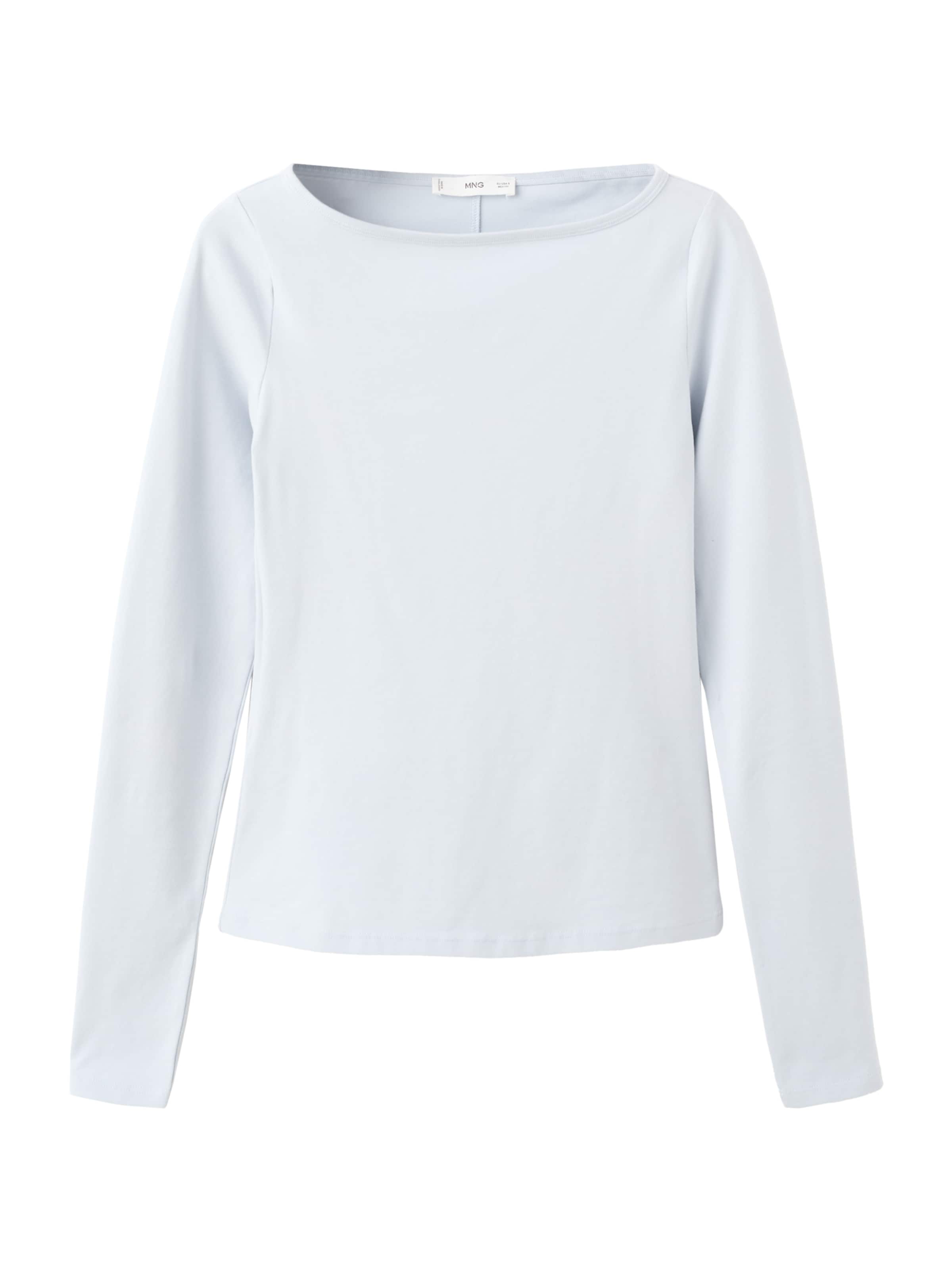 MANGO Koszulka 'MURMA' w kolorze niebieski: przód