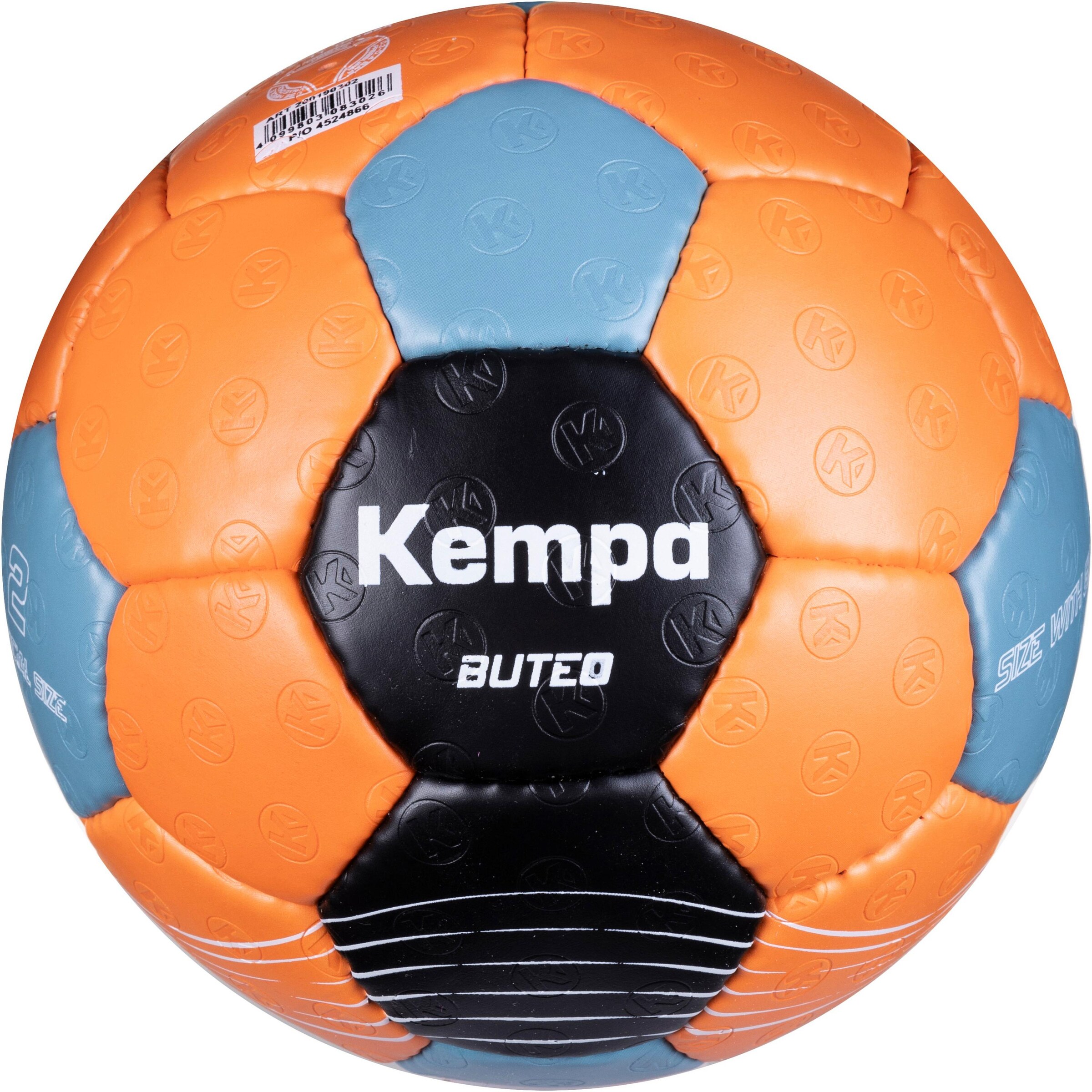 KEMPA Ball in Orange: Vorderseite