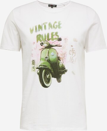 T-Shirt 'MT ROLLER' Key Largo en blanc : devant