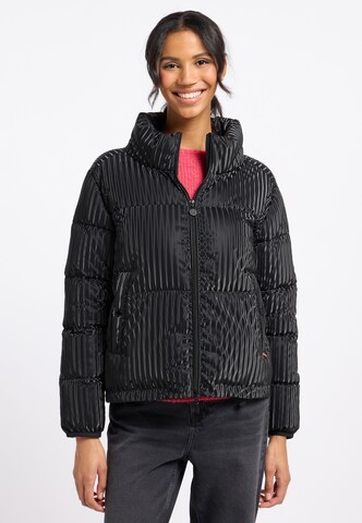 Giacca di mezza stagione di Frieda & Freddies NY in nero: frontale