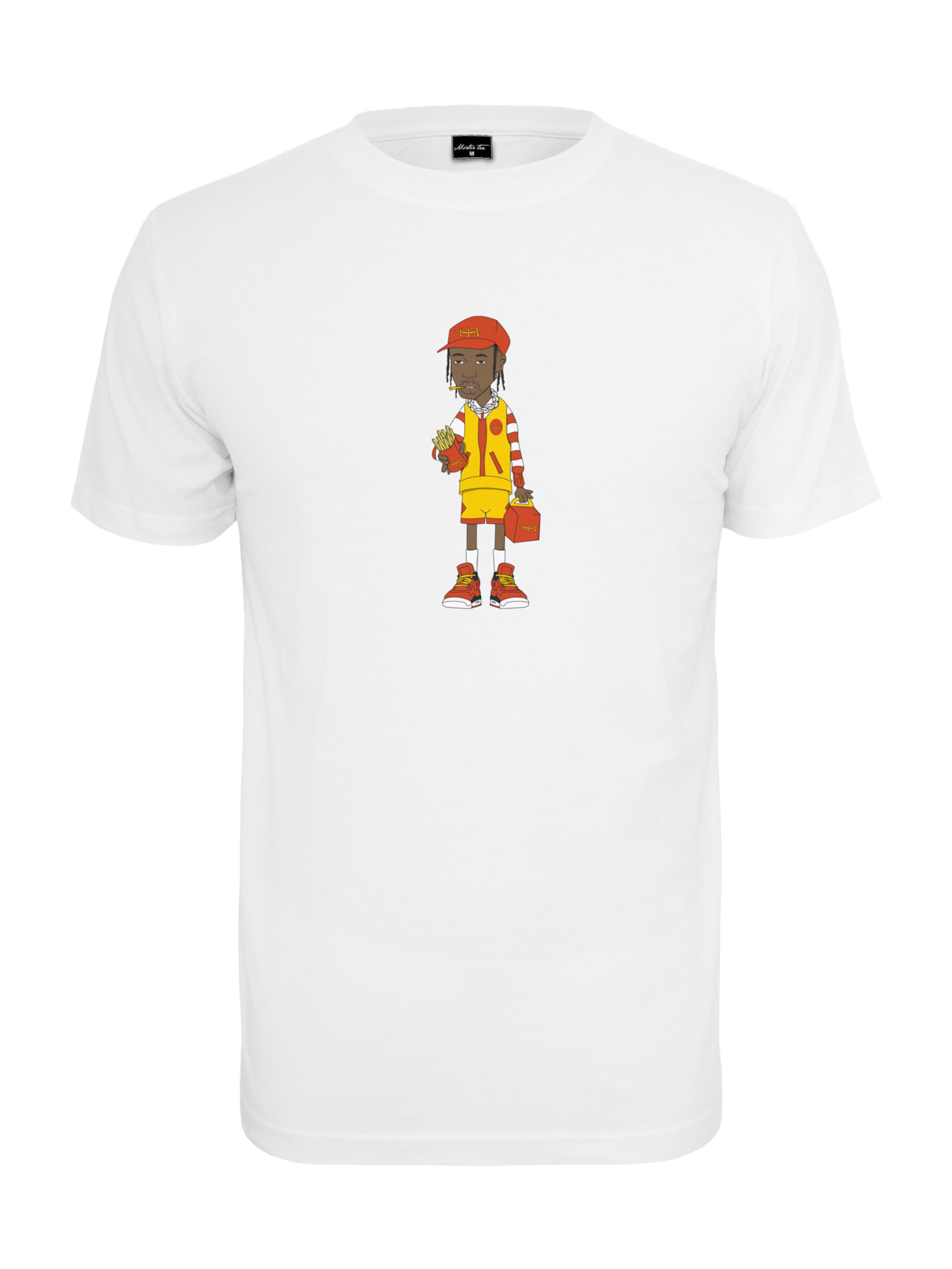 Mister Tee T-shirt 'Employee' i vit: framsida