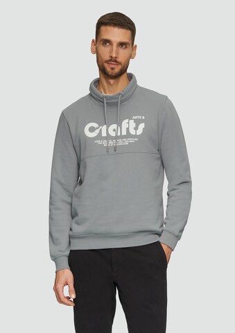 Sweat-shirt s.Oliver en gris : devant